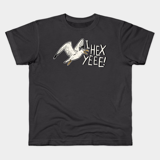 I hex yeee! Kids T-Shirt by NinthStreetShirts